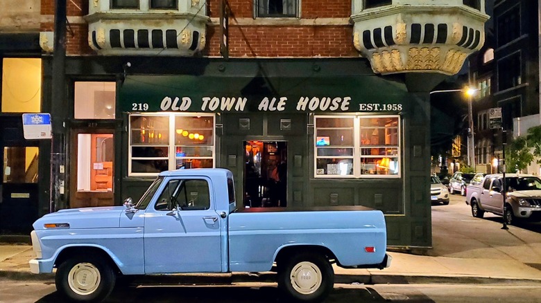 The facade at Old Town Ale House