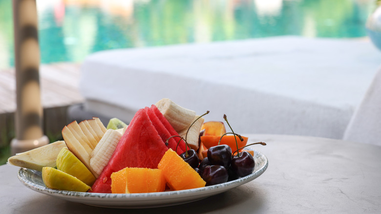 Fruit on a table