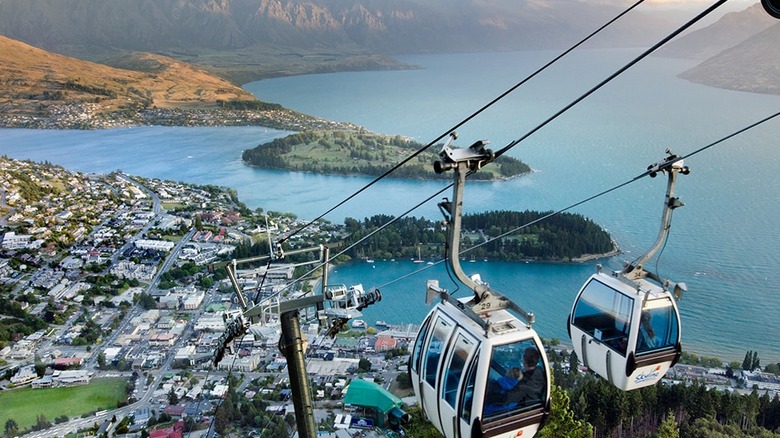 Gondolas at Skyline Queenstown