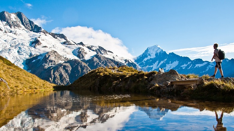 Hiking in Mount Cook National Park