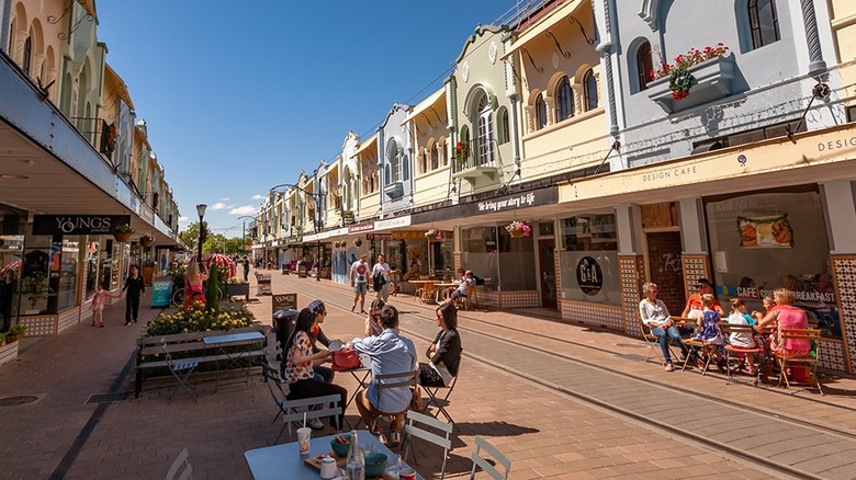 Sidewalk cafes