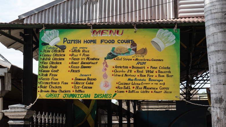 A local eatery in Falmouth, Jamaica