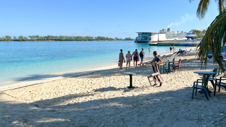 Junkanoo Beach in Nassau, Bahamas