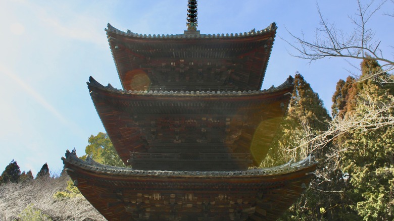 Wooden temple at Mii-dera