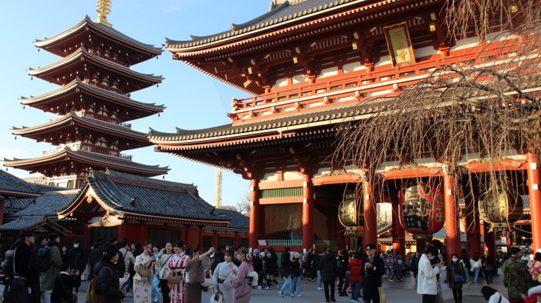 Structures of Senso-Ji Temple