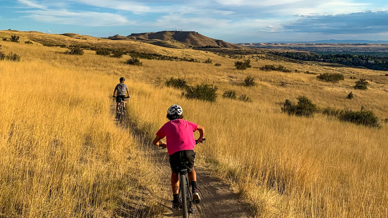 Biking in the Boise Foothills