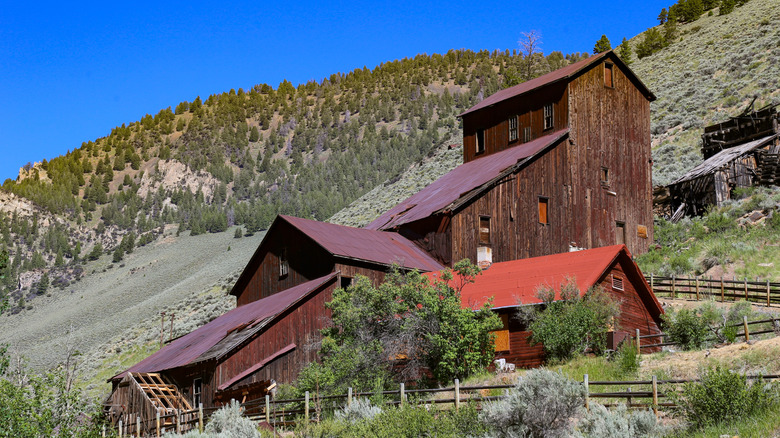 Bayhorse, Idaho, an abandoned mining town