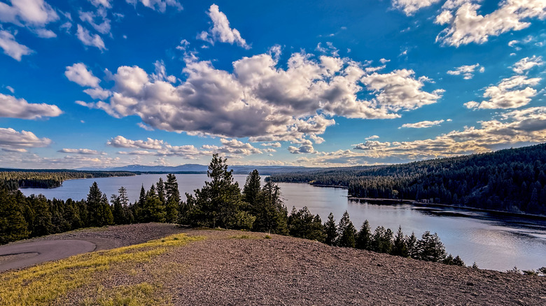 View of Payette Lake from Ponderosa State Park