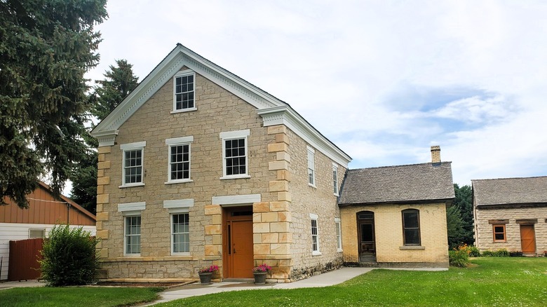 The historic Hatch House in Franklin, Idaho