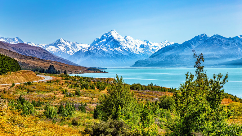Mount Cook in New Zealand