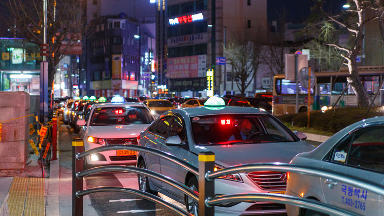 Taxis in South Korea