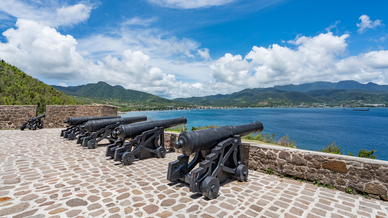 Fort Shirley in Cabrits National Park, Dominica