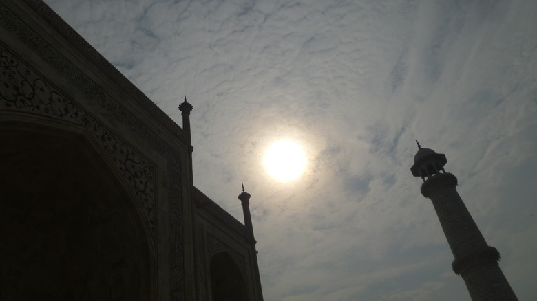 Taj Mahal minaret