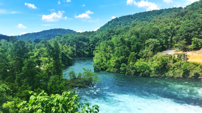 A dam near Elizabethton, TN