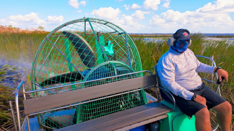 Airboat ride in Florida