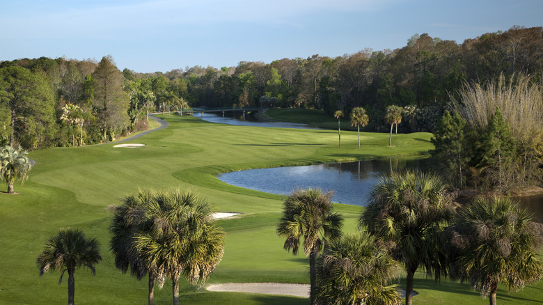 Golf course in Orlando