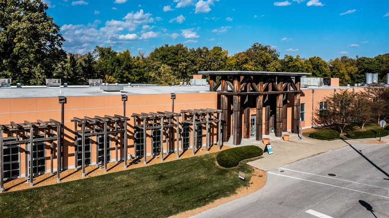 Aerial view of the Indianapolis Art Center