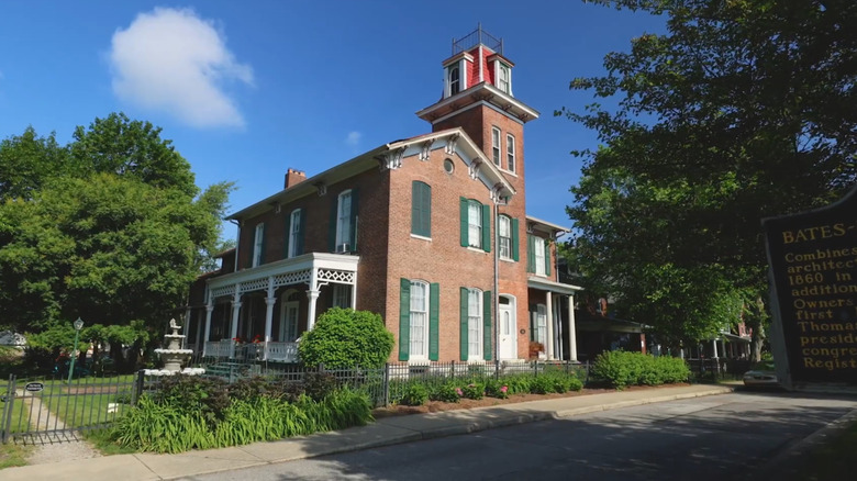 The historic Bates-Hendricks house in the Bates-Hendricks neighborhood