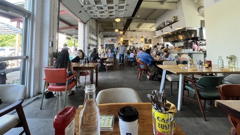 Interior of Milktooth in Indianapolis