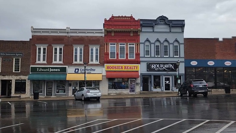 Street view of Salem, Indiana
