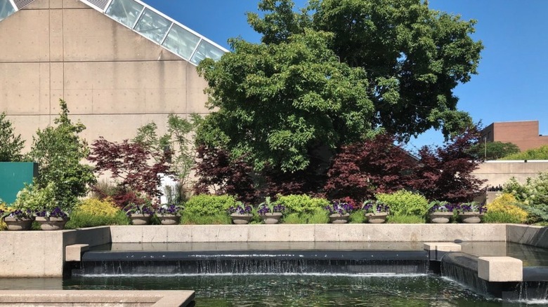 Gardens at Foellinger-Freimann Botanical Conservatory in Fort Wayne, Indiana