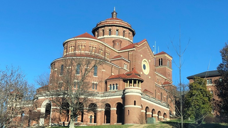 A view of the Monastery of Immaculate Conception in Ferdinand, Indiana