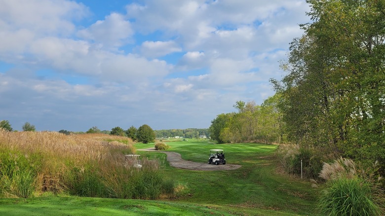 View of the course at Noble Hawk Golf Links, Kendallville, Indiana