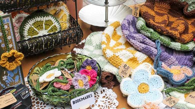 Handmade artisan products at indie market