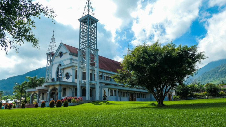 Ruteng Cathedral in Flores Island