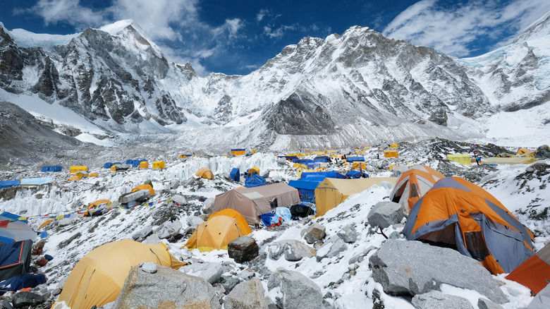Nepal's Everest base camp