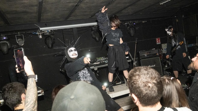 Band performing at Venezia Hardcore Fest