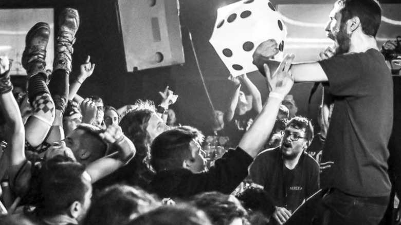 People partying at Venezia Hardcore