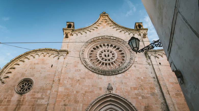 Facade of the Cathédrale Santa Maria Assunta in Ostuni