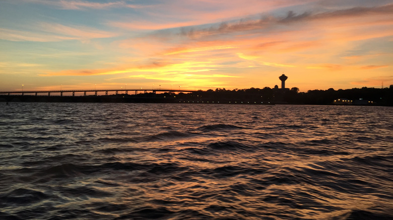 Lake Sunset in Florence Alabama 