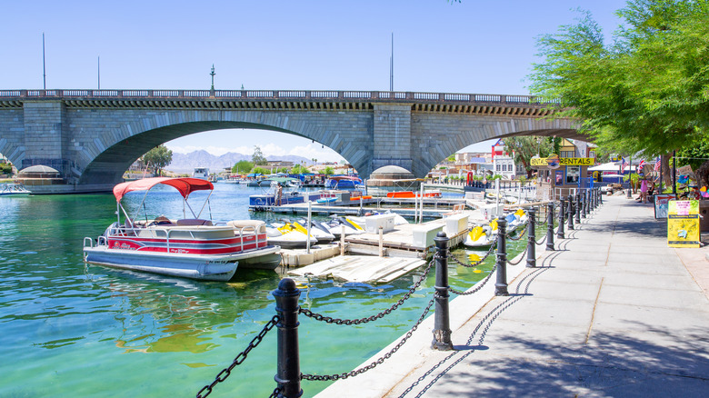 Boats in Lake Havasu City