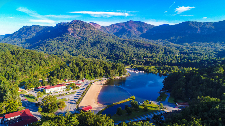 Beach on Lake Lure