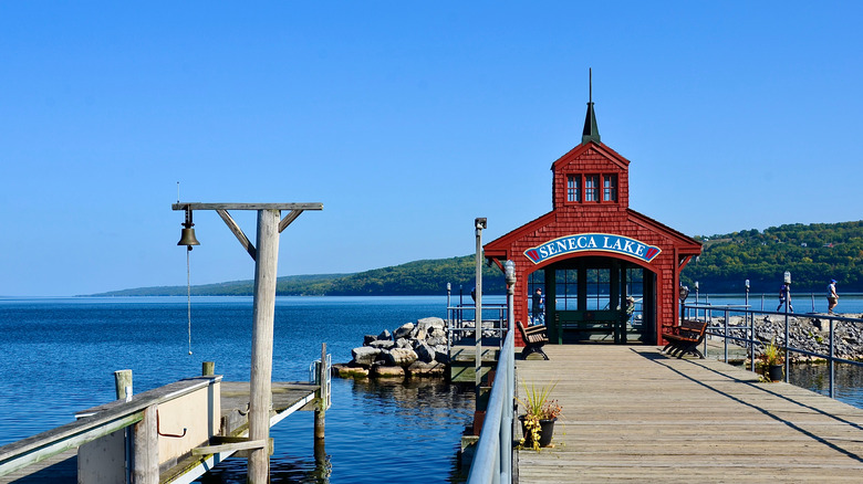 Seneca Lake in Watkins Glen