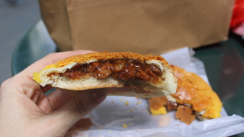 Pineapple pork bun