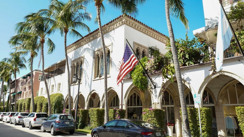 Worth Avenue shopping district in Palm Beach