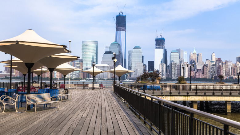 Manhattan from The Waterfront in Jersey City