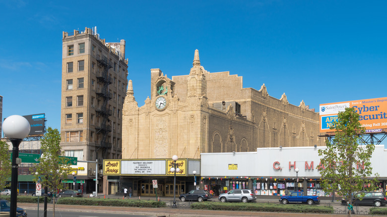 Loew's Jersey Theatre, a historic art deco theater, ﻿﻿in Journal Square
