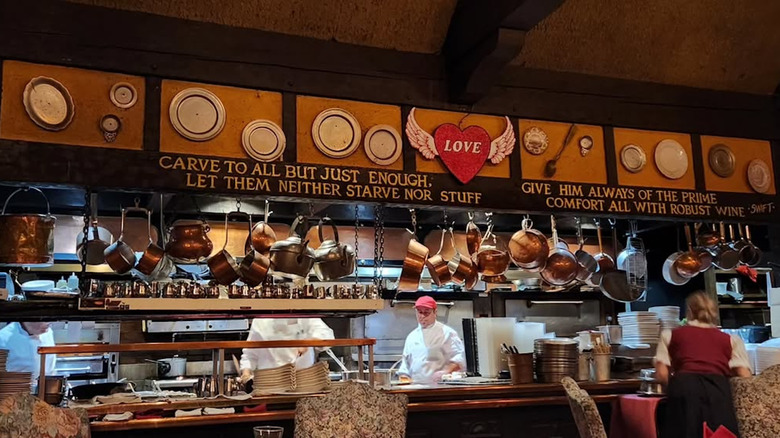 The interior of Gulliver's Restaurant, Irvine, CA