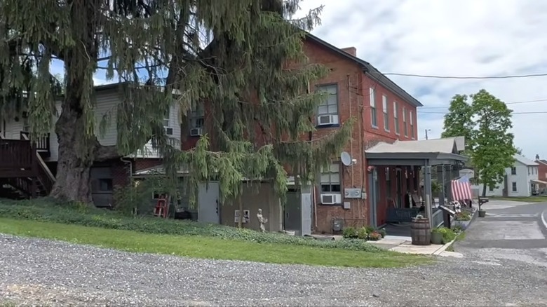 Exterior of the Cashtown Inn in Cashtown, Pennsylvania.
