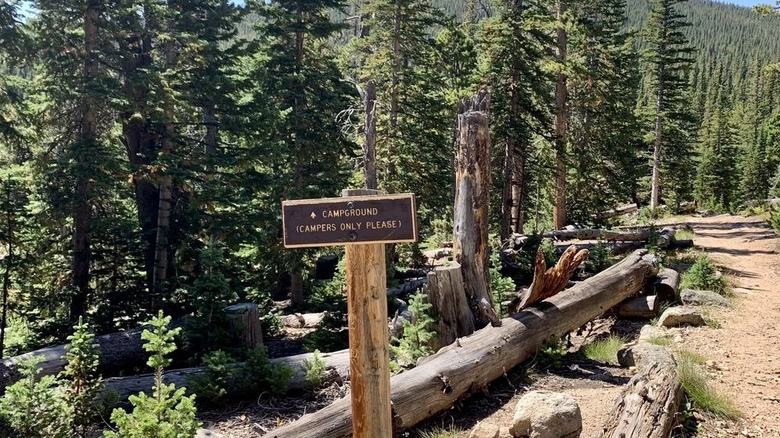 Rainbow Lakes Campground in Nederland, Colorado