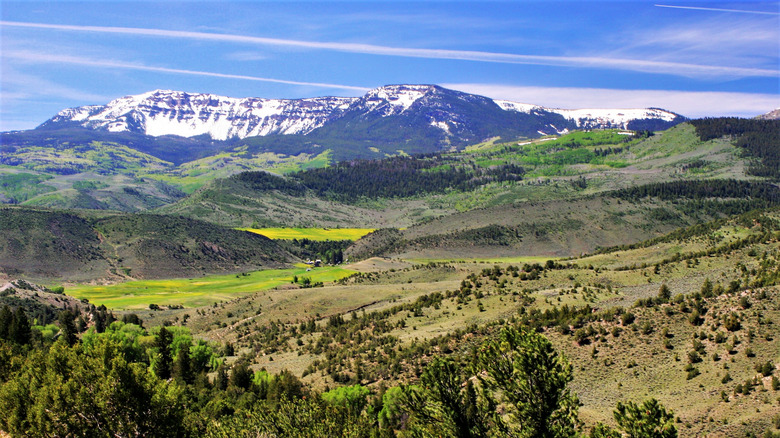 Picturesque mountains and forests in Kremmling