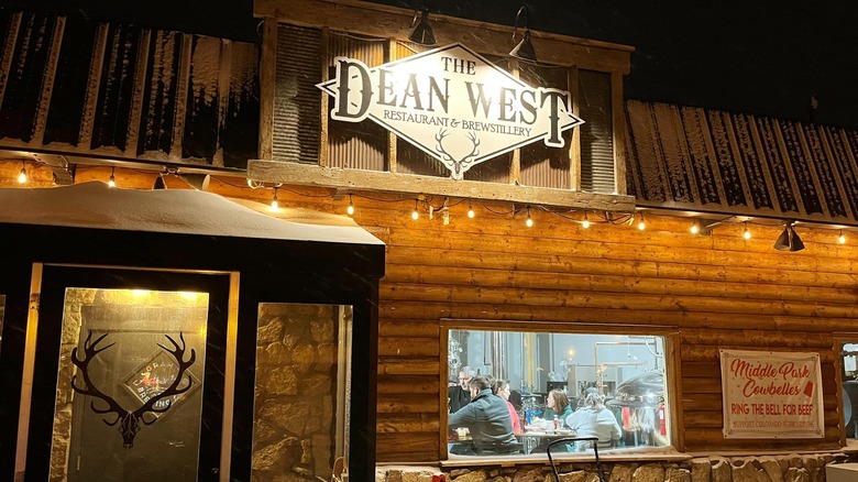 Outside The Dean West in Kremmling, Colorado