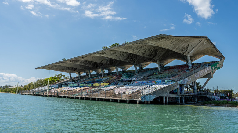 View of the Miami Marine Stadium