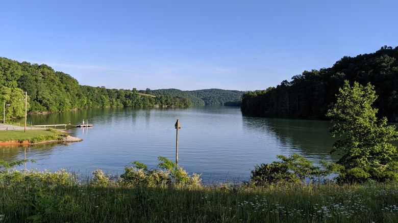 Melton Hill Lake in East Tennessee