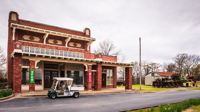 Exterior of the Plantation Agriculture Museum in Scott, Arkansas