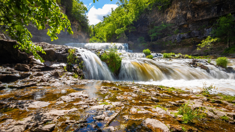 Willow Falls at Willow River State Park, Wisconsin